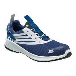 STEITZ SECURA Halbschuh CP 4400, blau-weiß, ESD NB S1, Gr. 45