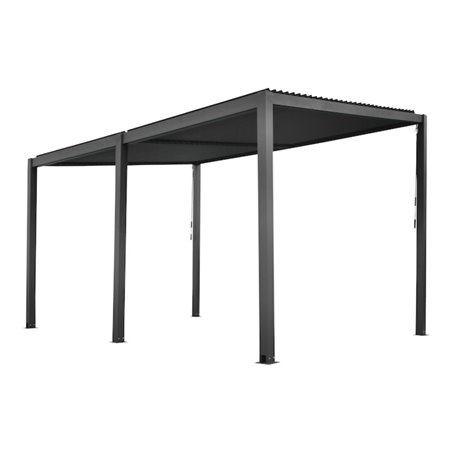 floraworld Pergola mit Lamellendach zum Öffnen 400x310x253cm