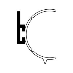 ELLEN Rolladenprofil RAP Silikonprofil 32 mm,L 10m