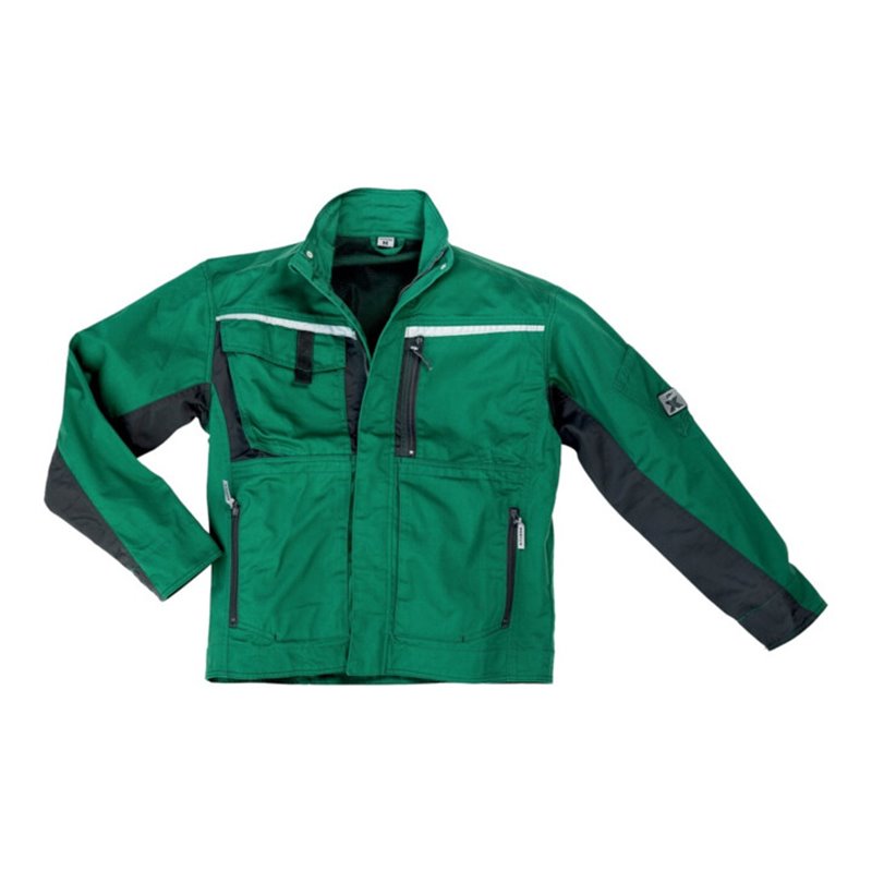 Excess Arbeitsjacke Champ, Gr. M, grun/grau