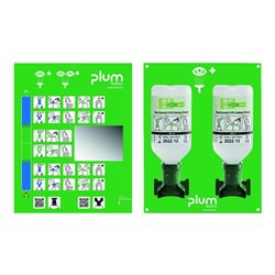 PLUM Augenspülstation inkl. 2 Fl. 500ml