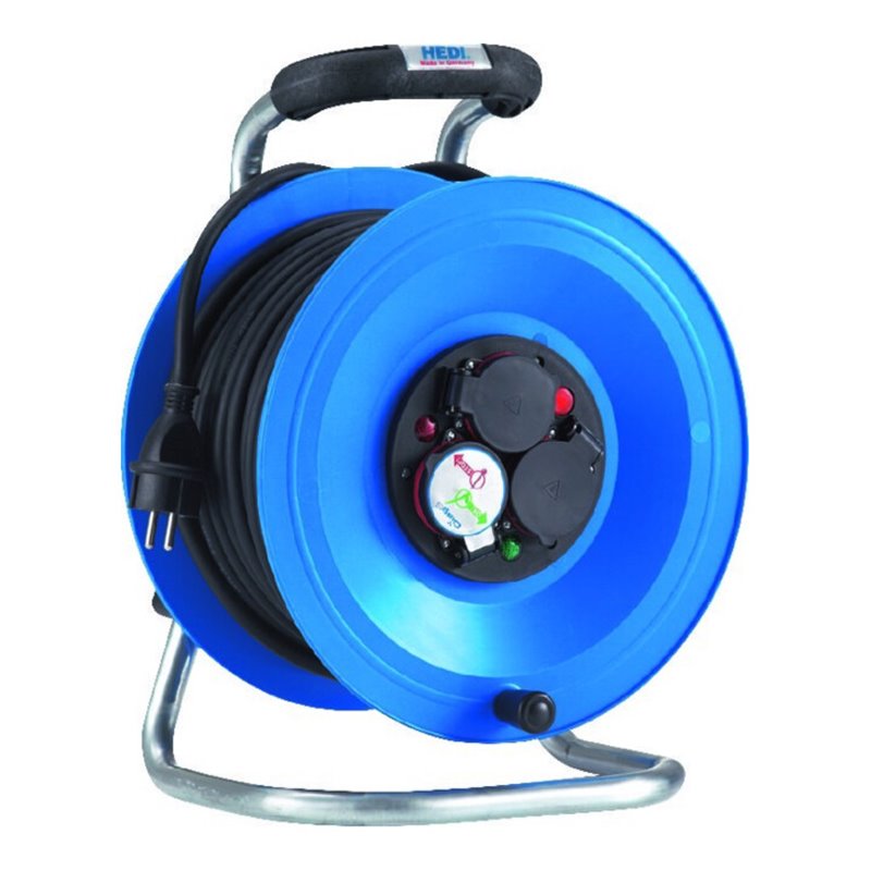 HEDI Kunststoff-Kabeltrommel Stecker-Typ E H07RN-F 3G2,5