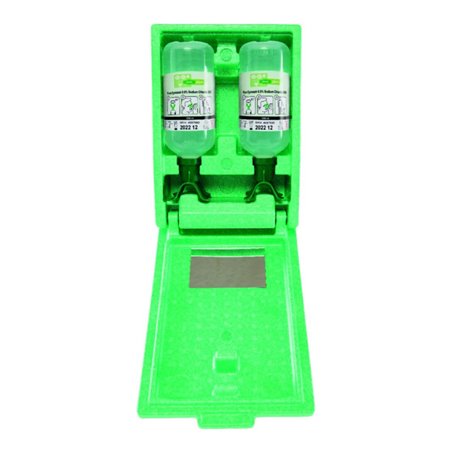 PLUM Augenspülstation Duo(2Fl. a 1000 ml in Wandbox)