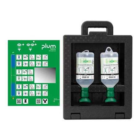 PLUM Augenspülwandbox IBOX 2, 2 x 500ml