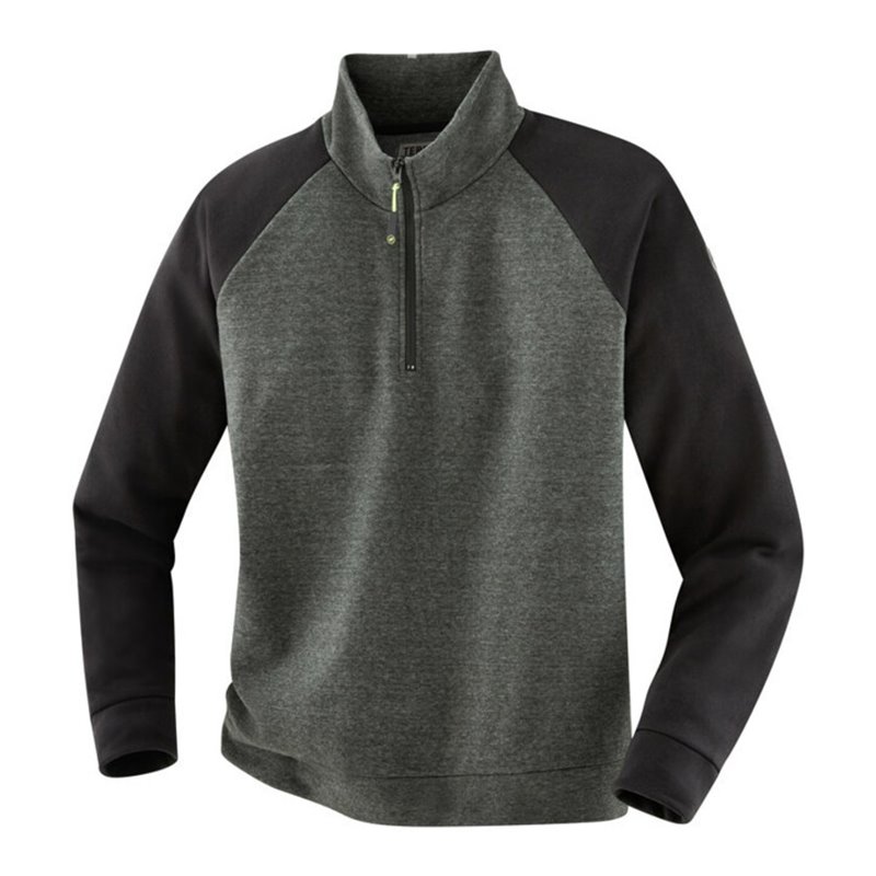TERRAX Workwear Sweattroyer Gr. S dunkelgrün/schwarz
