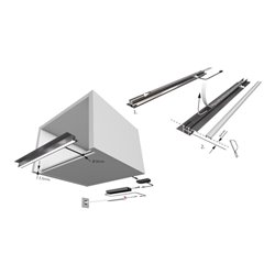 Format HandleLine blackdark 967 12VDC, max. 9,2W, 2m M1