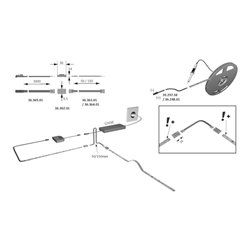 Halemeier LED-Anbauleuchte Versa Inside 160 12VDC cw L10m 9,6W/m Konfektion