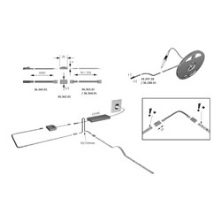 Halemeier LED-Anbauleuchte Versa Inside 40 12VDC ww L5m 2,4W/m LTG 2x1.8m M1