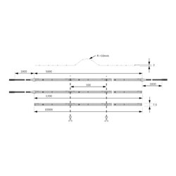 Halemeier LED-Anbauleuchte Versa Inside 40 12VDC ww L5m 2,4W/m LTG 2x1.8m M1