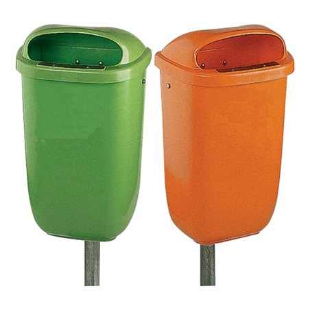 Papierkorb 50 l Kunststoff grün