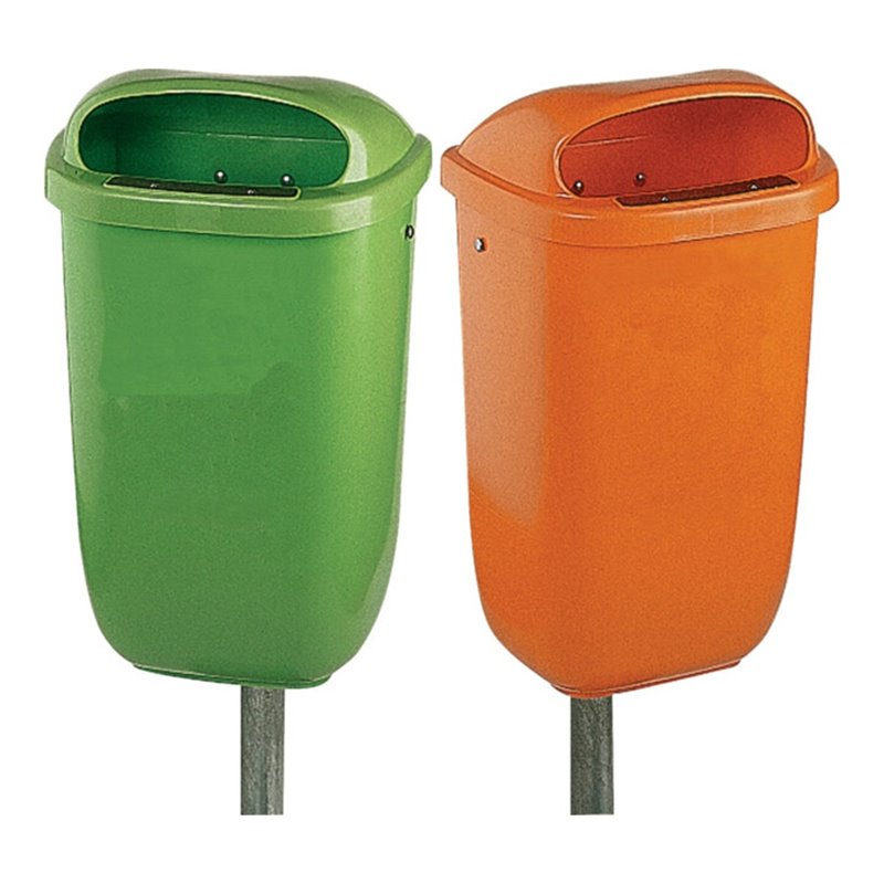 Papierkorb 50 l Kst. orange