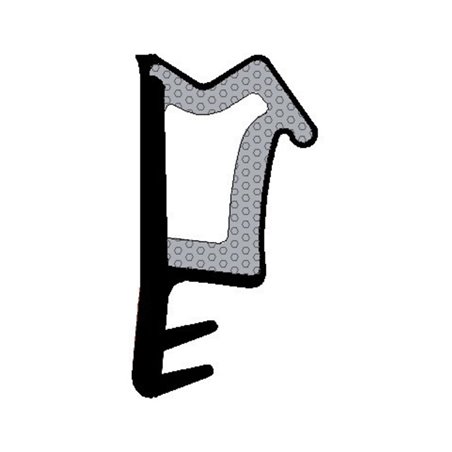 TRELLEBORG FT-Überschlagdichtung L2110 grau zum Einnuten, TSP-FOAM