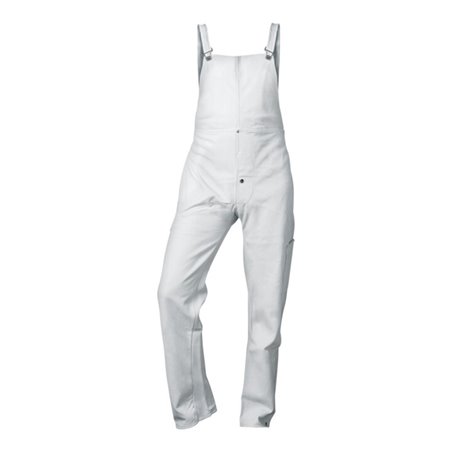 CRAFTLAND protection Schweißerlatzhose,Vollled er,Gr.L,natur