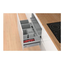 Hettich Küchen-Abfallsystem InsertFlex 600 9207642 KB 600mm Kunststoff grau matt