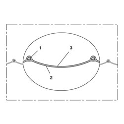 Norres PROTAPE® Absaug-/Gebläseschlauch PVC 371 grau 110mm 10m