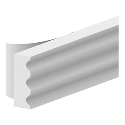 ELLEN Dichtungband Ellenflex K-Profil, weiß Br9 x L7,5mtr, Sp-maß 2-3