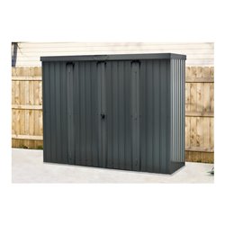 floraworld Geräteschrank m.Flachdach inkl. Zubehör226 x 81 x 1 80 cm