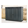floraworld Geräteschrank m.Flachdach inkl. Zubehör226 x 81 x 1 80 cm