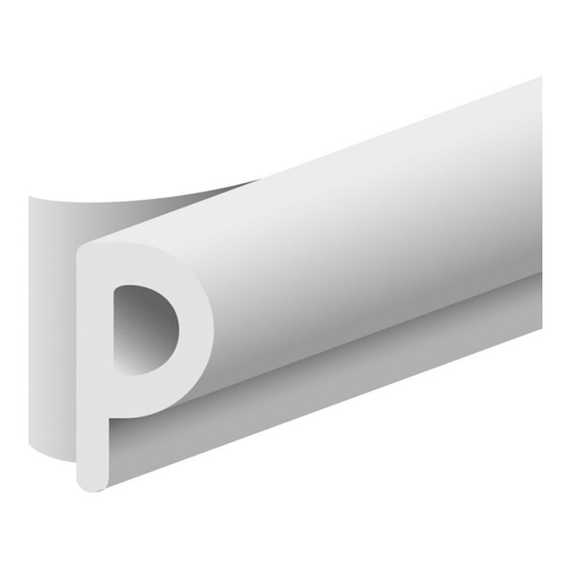 ELLEN Dichtungband Ellenflex P-Profil, weiß Br8 x L7,5mtr, Sp-maß 3-5