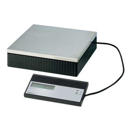 Paketwaage 50 kg schwarz