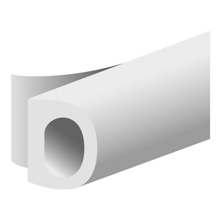 ELLEN Dichtungband Ellenflex D-Profil, weiß Br8 x L7,5mtr, Sp-maß 4-6
