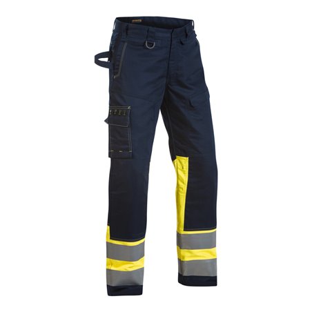FHB WILHELM Stretch-Jeans Arbeitshose schwarzblau