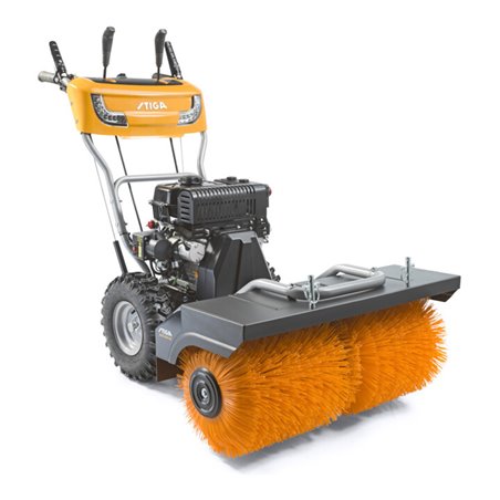 STIGA Benzin-Kehrmaschine SWS 800 GE