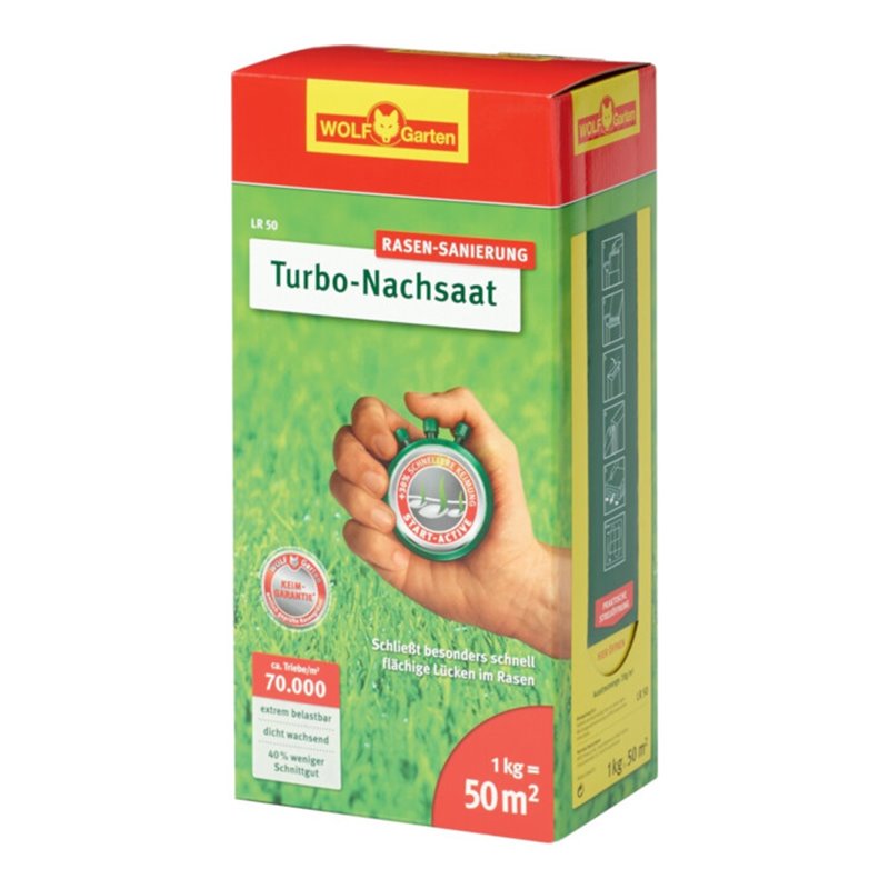 WOLF-Garten Rasensamen LR 50 Turbo-Nachsaat