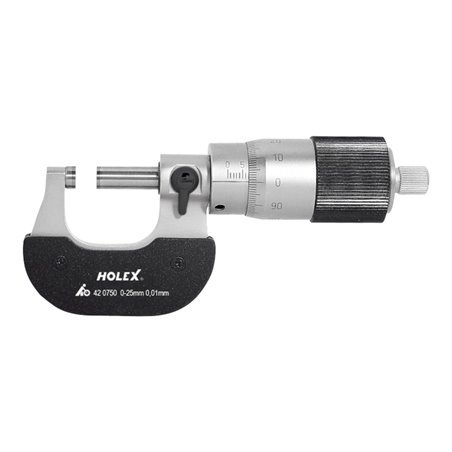 HOLEX Bügelmessschraube 100er-Teilung