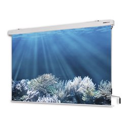 Magnetoplan Kurbel-Leinwand, 3000 x 3000 mm