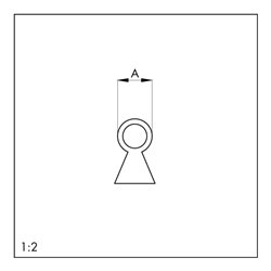 ELLEN Schwalbenschwanz 103-3mm einfr. Silikon braun, Durchm.10, L100mtr