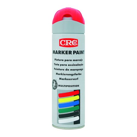 CRC Markierf. MarkerPaint Leucht-Rot 500ml Dose