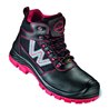WICA Schnüstiefel CANELLI Schwarz/rot, S3 SR ESD Gr. 43