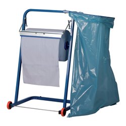 ELOS Bodenständer Putzrollen fahrb. mit Müllsack 400mm