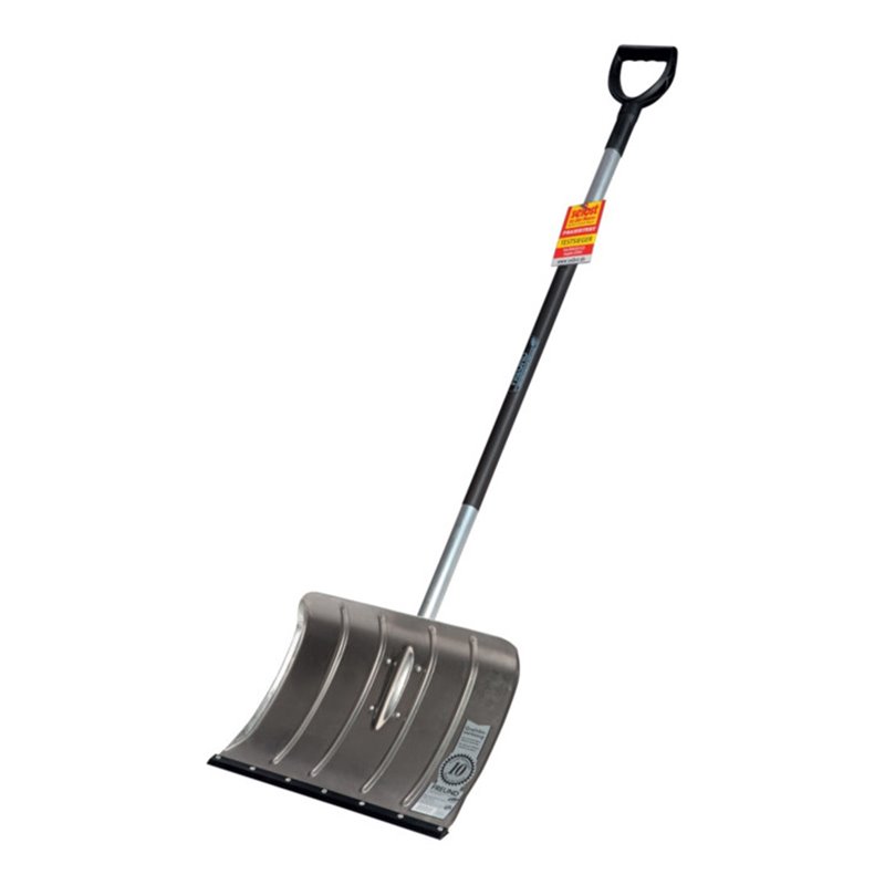 FREUND Alu-Schneeschieber, m. D-Griff + Flüsterkante