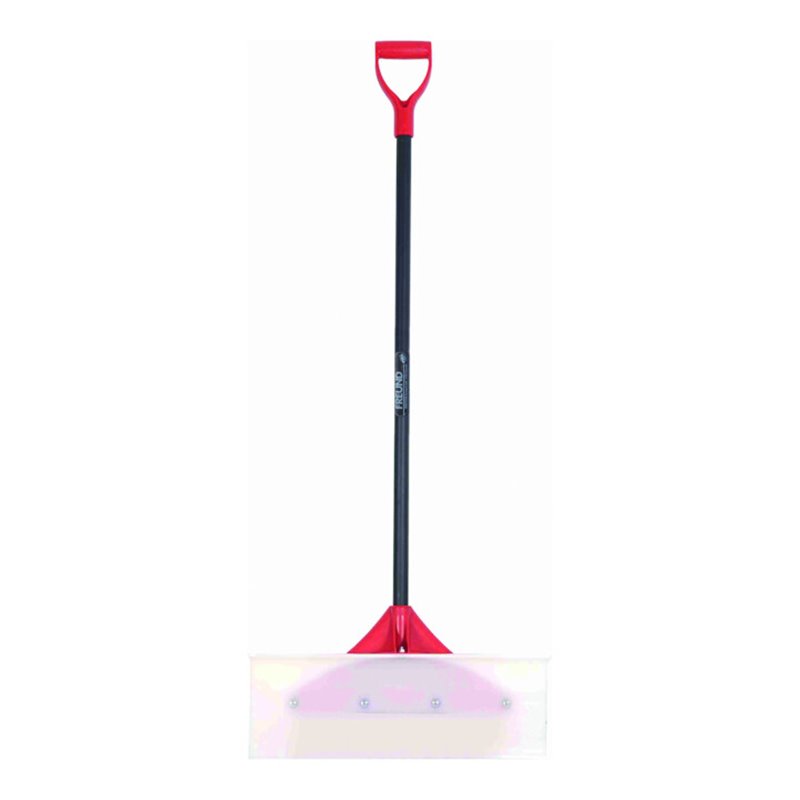 FREUND SnowPusher Fieberglasst. D-Griff, Kunststoffblatt