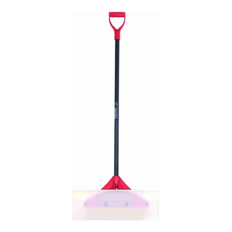 FREUND SnowPusher Fieberglasst. D-Griff, Kunststoffblatt