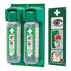 CEDERROTH Wandhalter für 2x500 ml Augenspülflasche
