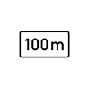 Zusatzschild 1004-30, 330x600mm 100m RAL-Gütezeichen Folie RA1