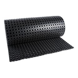 Wabenmatte leichte Ausf. SBR/NR, schwarz,