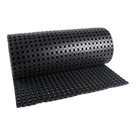 Wabenmatte leichte Ausf. SBR/NR, schwarz,