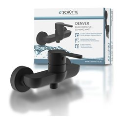 KIRCHHOFF DENVER Duscharmatur, Schwarz matt