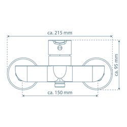 KIRCHHOFF DENVER Duscharmatur, Schwarz matt