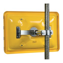 Dancop Halter für Wand-und Pfostenmontage 2-Punkt Halter für Spiegel B600/900xH400/600