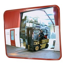 Dancop Verkehrsspiegel eckig H400xB600 mm für Außen