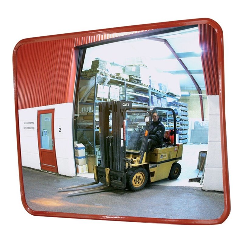 Dancop Verkehrsspiegel eckig H400xB600 mm für Außen