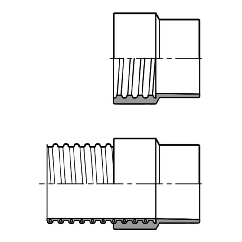 Norres Muffe Connect 241/8501 Typ 241 Schlauch ID 75mm