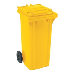 Großmülltonne WAVE 120-l Kst. Gelb