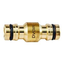 GEKA plus-Verbindungs- Stecker, Stecksystem, KTW, Messing Bl