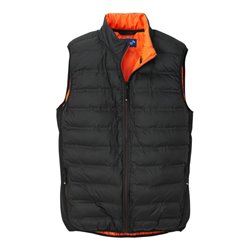 SCHEIBLER Thermoweste Schönkirchen Gr. M, schwarz/orange